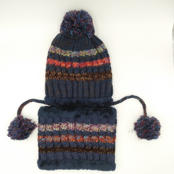 Colorful Knit Hat for Women - Picture 3 of 6